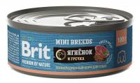 Brit Premium by Nature (ягненок и гречка), 100 г в зоомагазине Лепшы Сябар