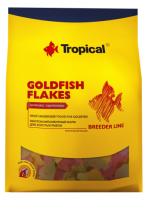 BREEDER LINE GOLDFISH FLAKES (хлопья) многокомпонентный корм для золотых рыбок в зоомагазине Лепшы Сябар