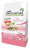 Unica Natura Unico Indoor (лосось, рис, яблоко) в зоомагазине Лепшы Сябар