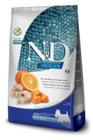 Farmina N&D GF Ocean Adult Mini (тыква, треска, апельсин) в зоомагазине Лепшы Сябар