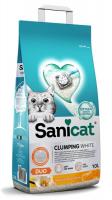 Sanicat Clumping White DUO Vanilla & Mandarin в зоомагазине Лепшы Сябар