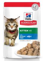 Hill's Science Plan Kitten (океаническая рыба), 85 г в зоомагазине Лепшы Сябар