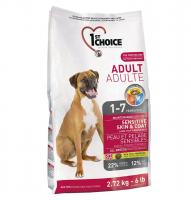 1st CHOICE Sensitive Skin & Coat Adult All Breed в зоомагазине Лепшы Сябар