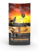 AMBROSIA GRAIN FREE Adult All Breeds (индейка, кролик) в зоомагазине Лепшы Сябар