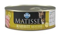 Farmina Matisse Cat Mousse Rabbit (кролик) в зоомагазине Лепшы Сябар