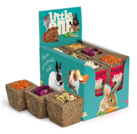 Little One Корзинка из луговых трав, ассорти, 65 г в зоомагазине Лепшы Сябар