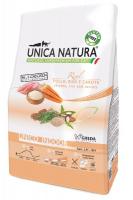 Unica Natura Unico Indoor (курица, рис, морковь) в зоомагазине Лепшы Сябар