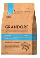 Grandorf DOG Adult Medium & Maxi (белая рыба) в зоомагазине Лепшы Сябар