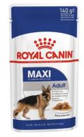 Royal Canin Maxi Adult (в соусе), 140 г х 10 шт в зоомагазине Лепшы Сябар