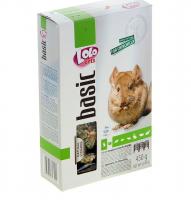 LOLO Pets полнорационный корм для шиншилл, 450 г в зоомагазине Лепшы Сябар