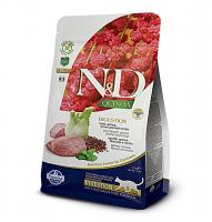 Farmina N&D Cat Quinoa Digestion (ягненок, киноа, фенхель, мята) в зоомагазине Лепшы Сябар