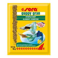 Корм гранулы для гуппи "Guppy Gran", 10 г. в зоомагазине Лепшы Сябар