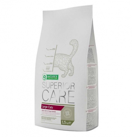 Nature's Protection Superior Care Large Cat в зоомагазине Лепшы Сябар