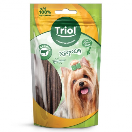 Хворост для мини-собак из говядины, 50 г в зоомагазине Лепшы Сябар