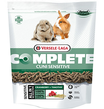 Versele Laga Cuni Sensitive Complete, 500 г в зоомагазине Лепшы Сябар