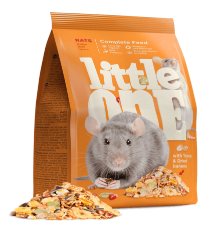Little One корм для крыс в зоомагазине Лепшы Сябар