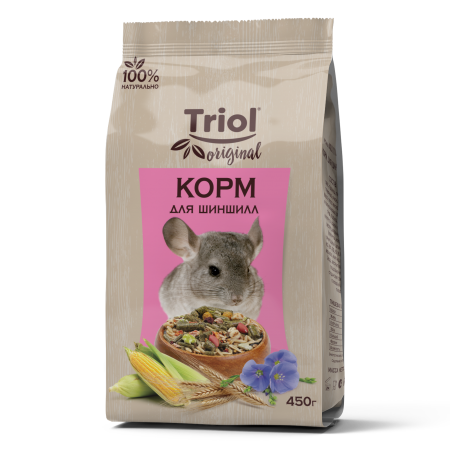 Корм для шиншилл Original, 450 г в зоомагазине Лепшы Сябар
