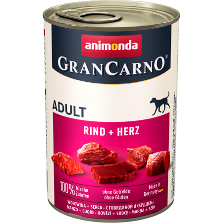 Gran Carno Adult (говядина, сердце) в зоомагазине Лепшы Сябар