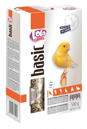 Lolo Pets Корм для канареек, 500 г в зоомагазине Лепшы Сябар
